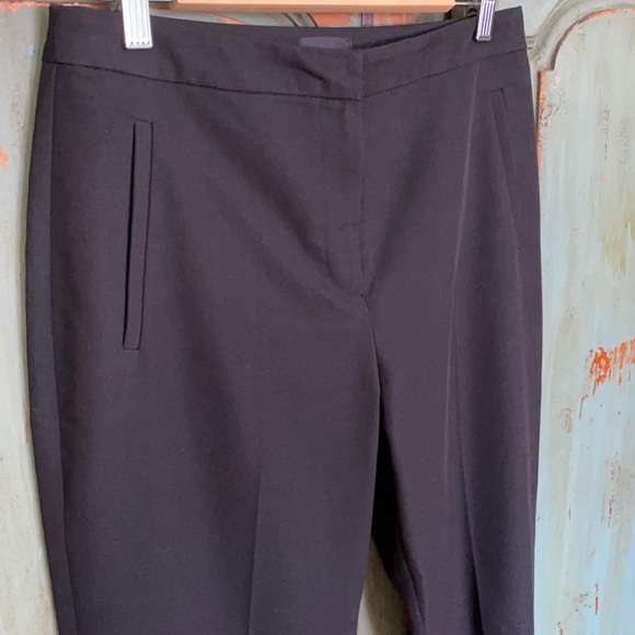 Top Shop Straight Leg Black Pants, Size 8 - Picture 6 of 14